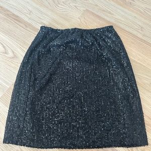 sequence tight skirt